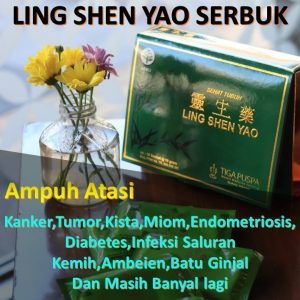 Diskon Ling Shen Yao Obat Penghancur Infeksi Saluran Kemih Lambu Kibang Tulang Bawang Barat Bisa COD 27